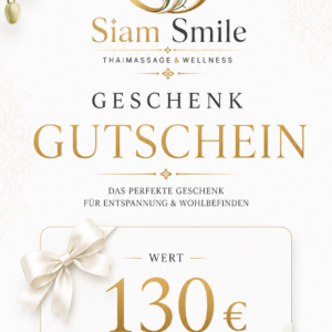 Gutschein – 90 Min. Traditionelle Thaimassage